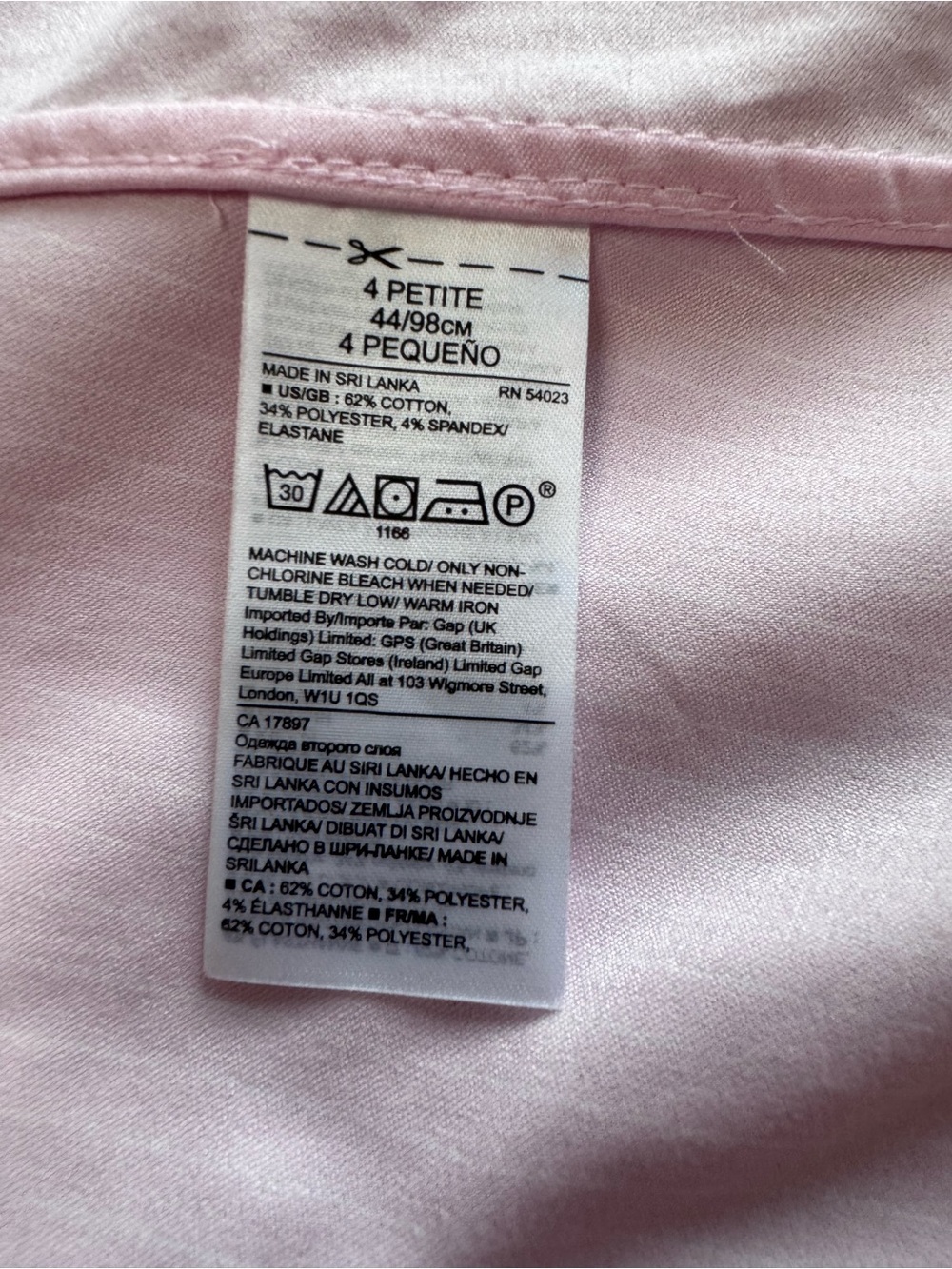 Banana Republic Pink Tailored fit Button-Up Shirt - Picture 6 of 6